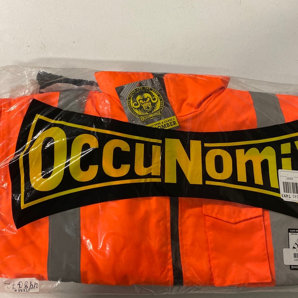 Occunomix Lux-350-Jb-Bol Jacket,Unisex, Orange